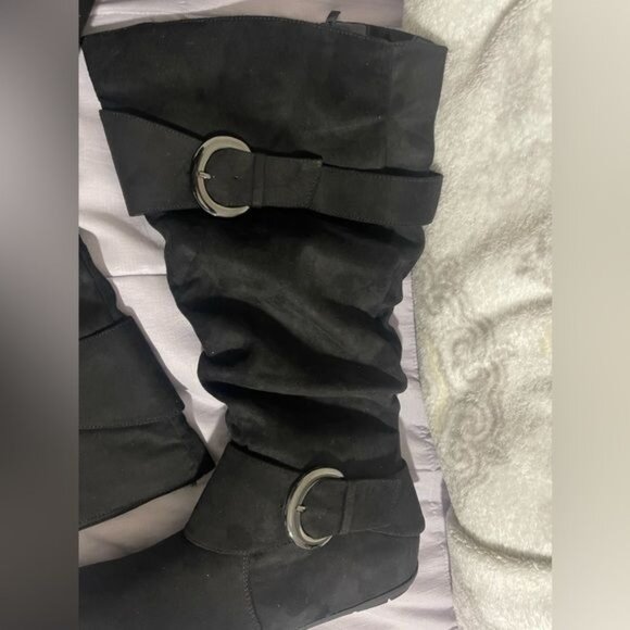 Boots for Women | Luoika | Size 9 | Black | New - Picture 4 of 9